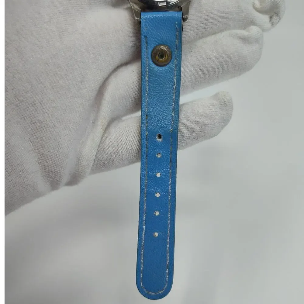 Rare Vintage Minnie Mouse Holding Teddy Bear Watch